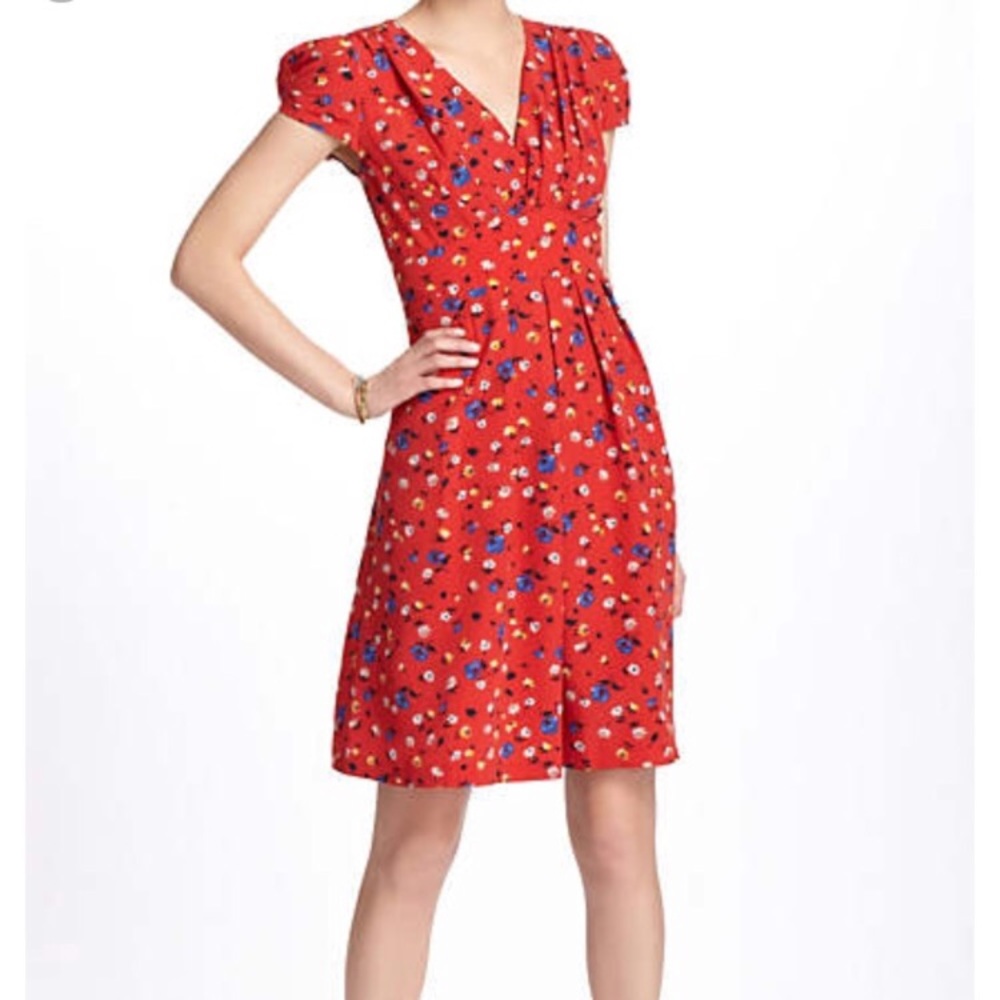 🚫SOLD ON Ⓜ️ercari🚫 Karen Walker Red Floral Dress - Picture 3 of 8